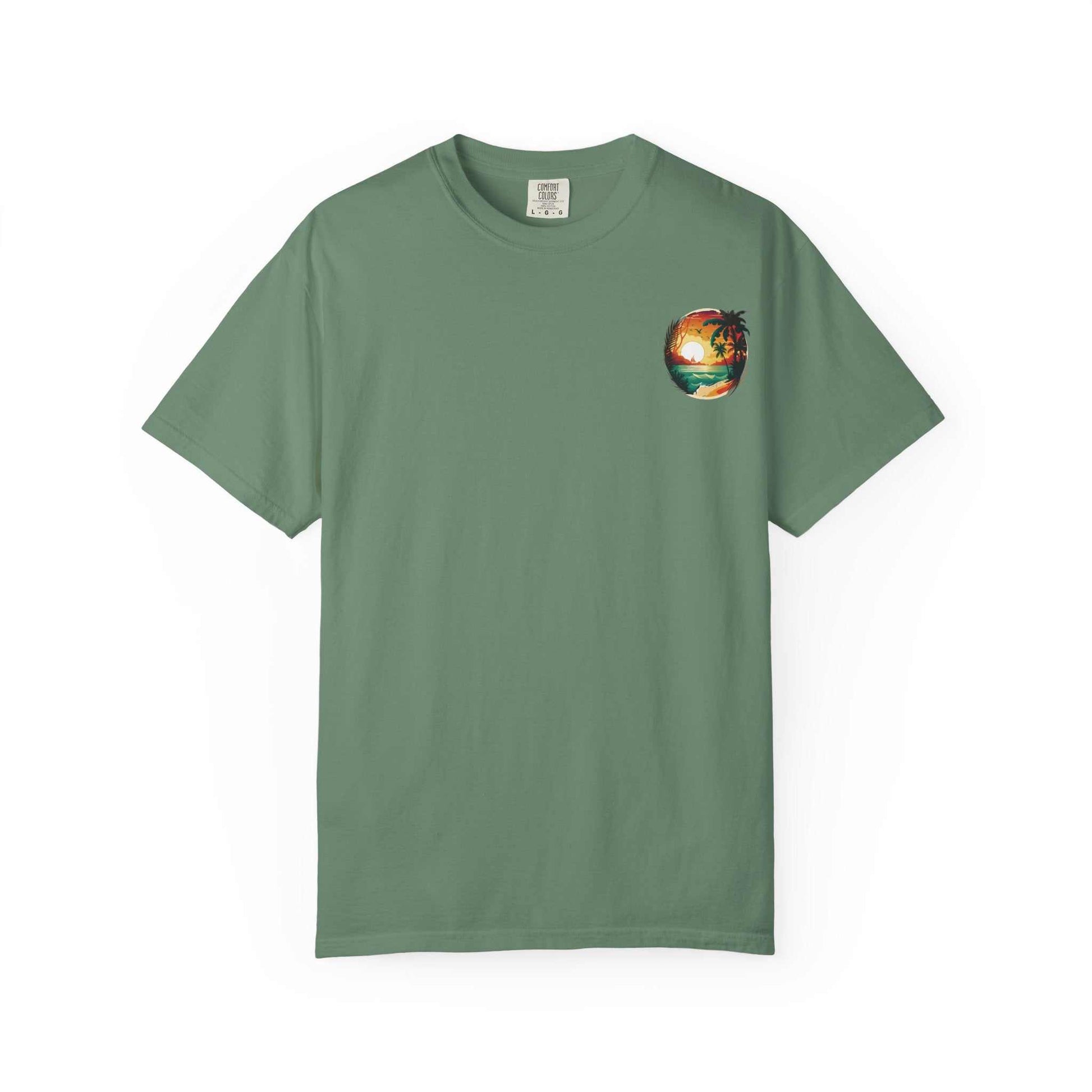 sunset vibes t-shirt summer outfit