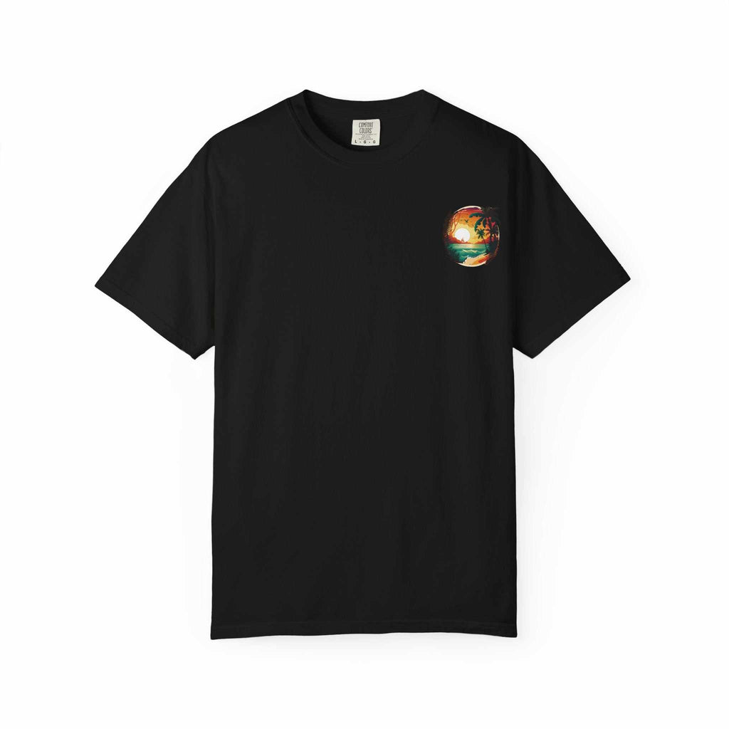 sunset vibes t-shirt summer outfit