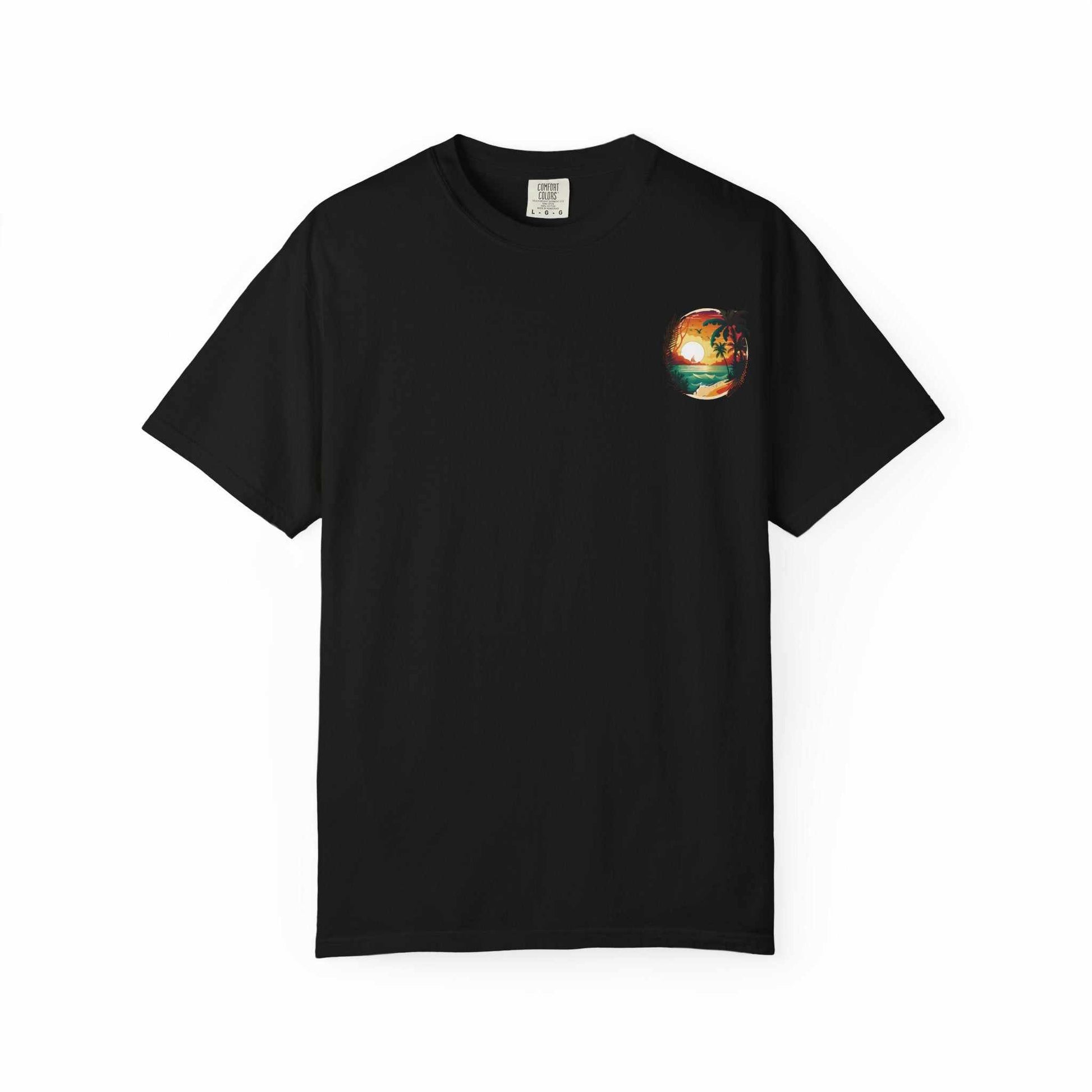 sunset vibes t-shirt summer outfit