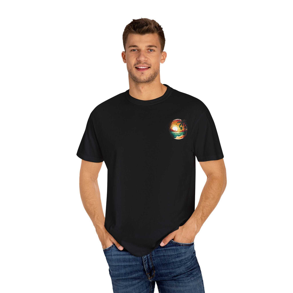 sunset vibes t-shirt summer outfit