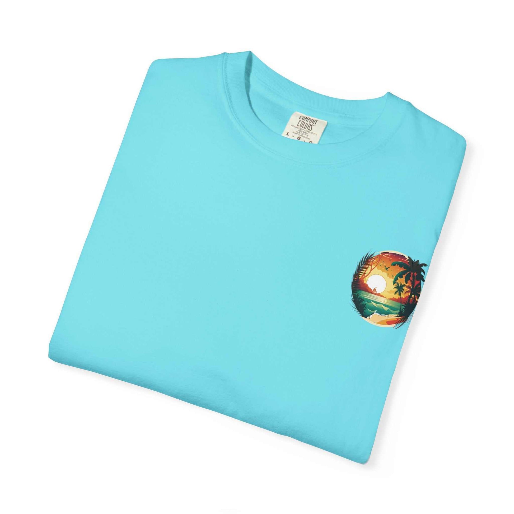 sunset vibes t-shirt summer outfit