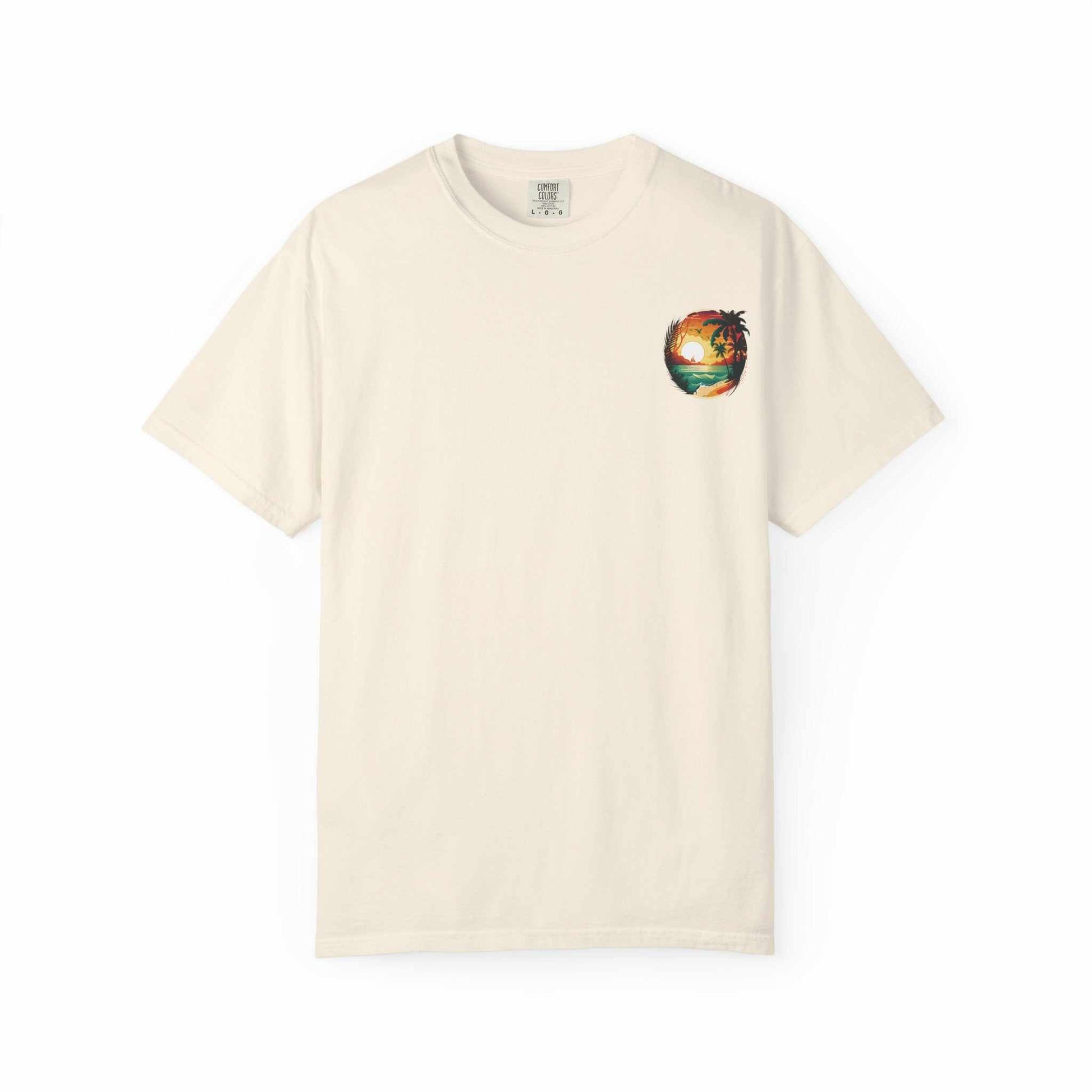 sunset vibes t-shirt summer outfit