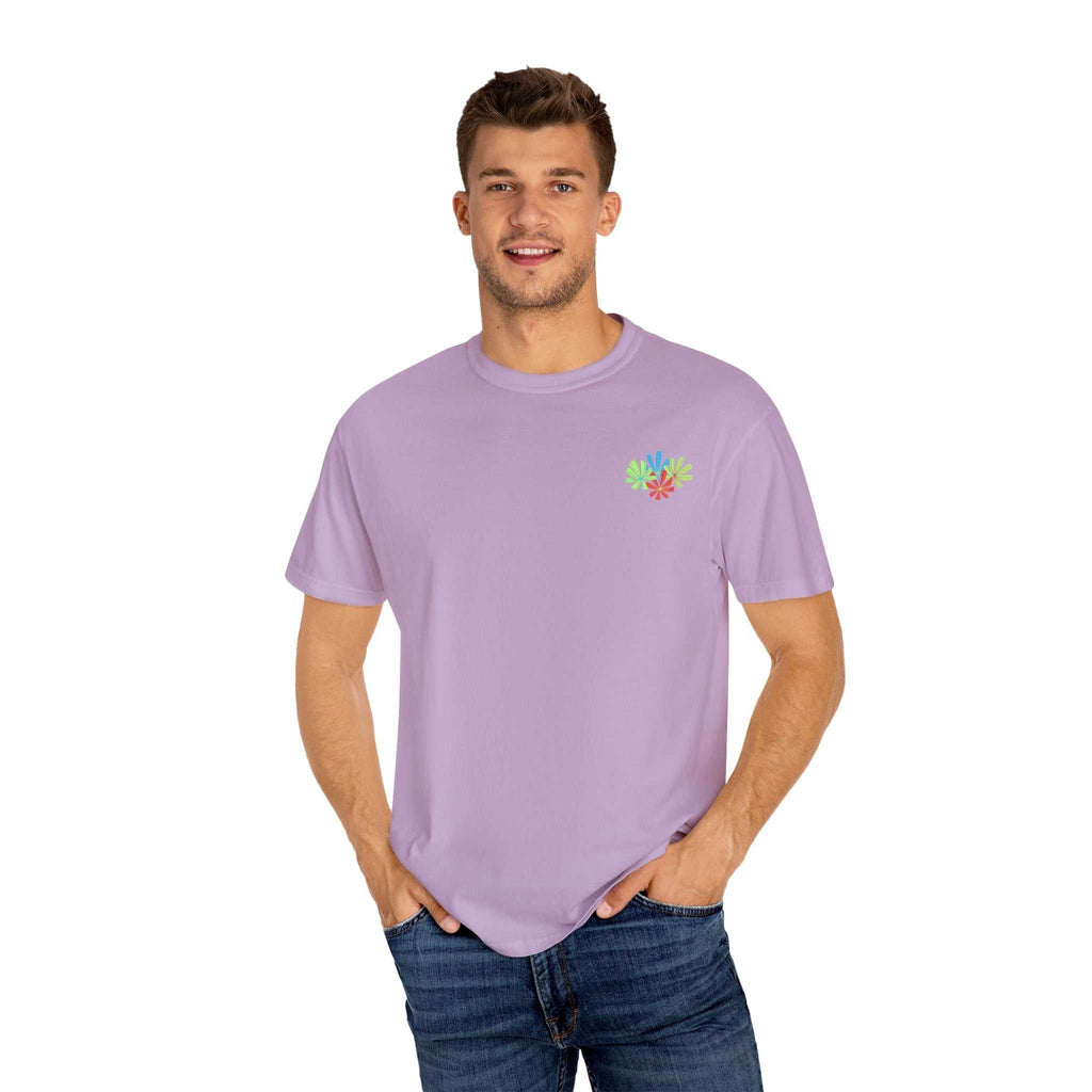 Island Tropical T-shirt with a laid-back design, perfect for beach vacations and summer events.