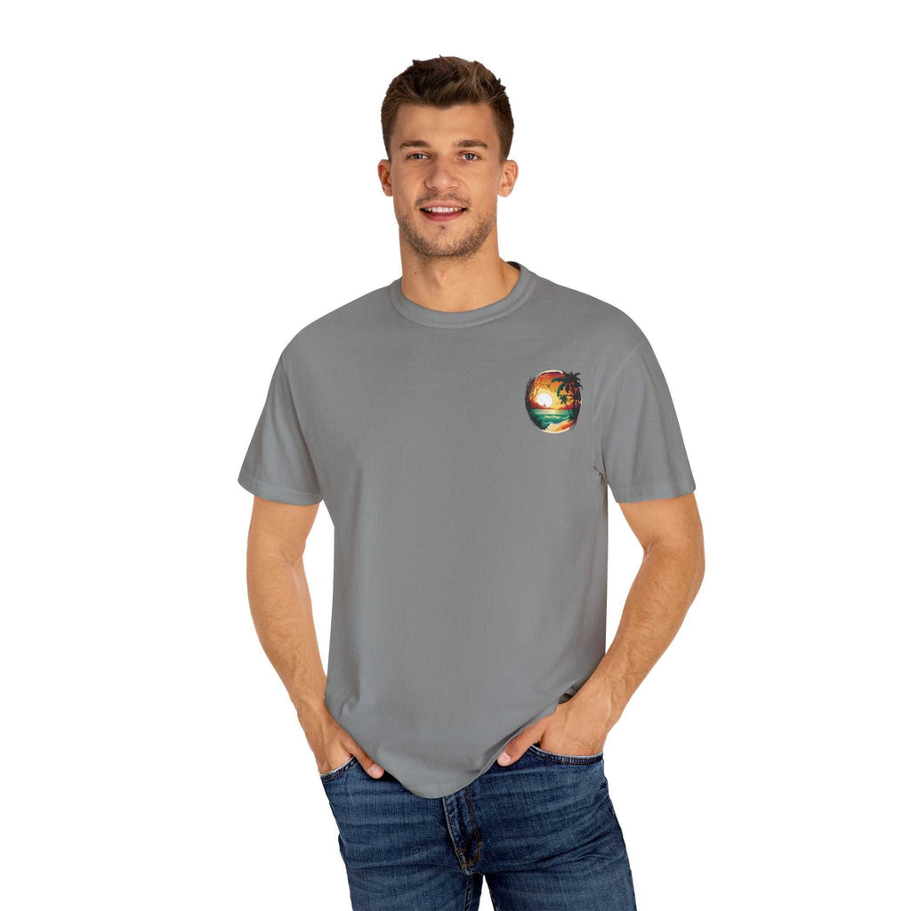 sunset vibes t-shirt summer outfit