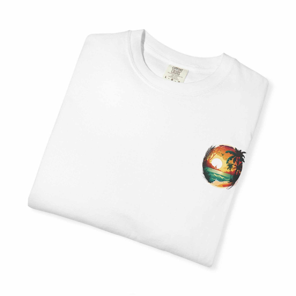 sunset vibes t-shirt summer outfit