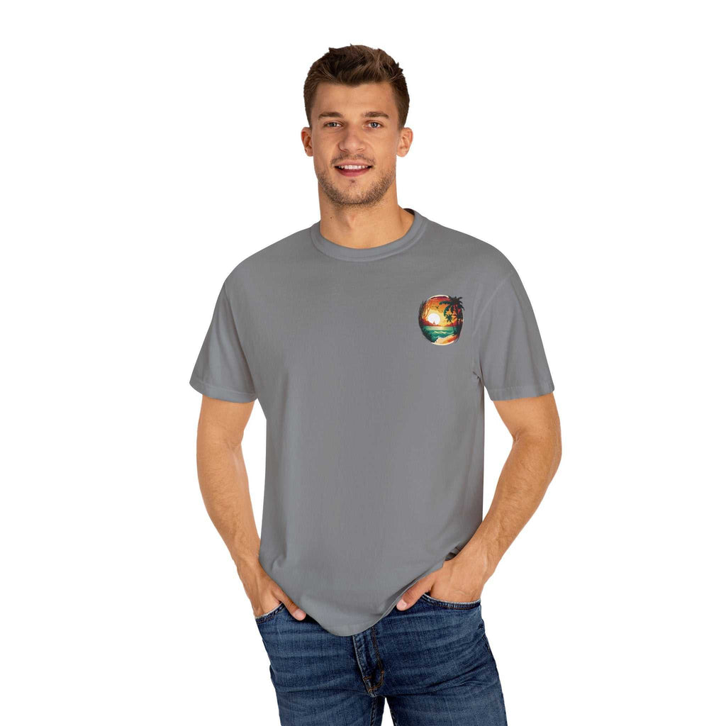 sunset vibes t-shirt summer outfit