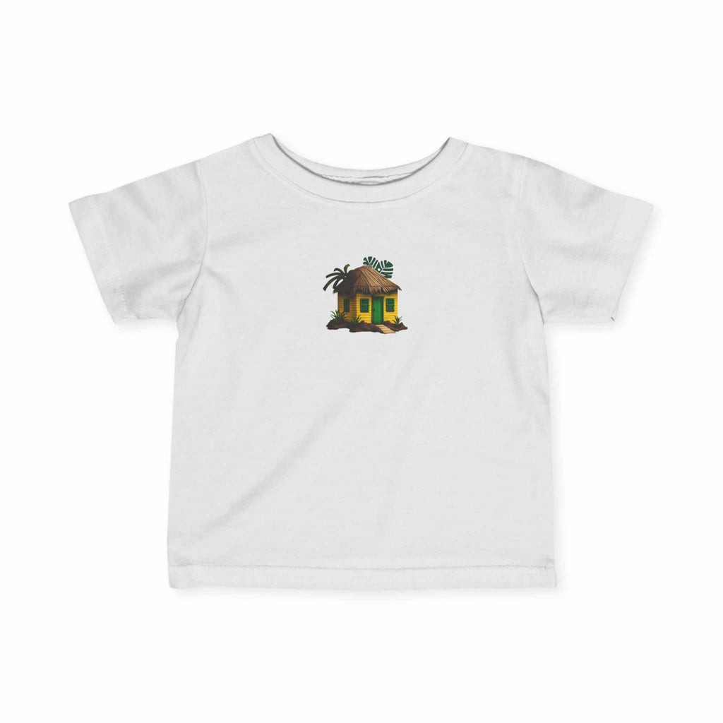 infant jersey tee tropical baby outfit