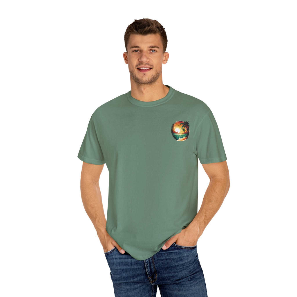 sunset vibes t-shirt summer outfit