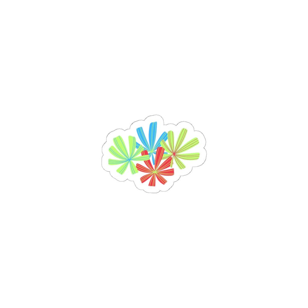 tropical stickers aesthetic design