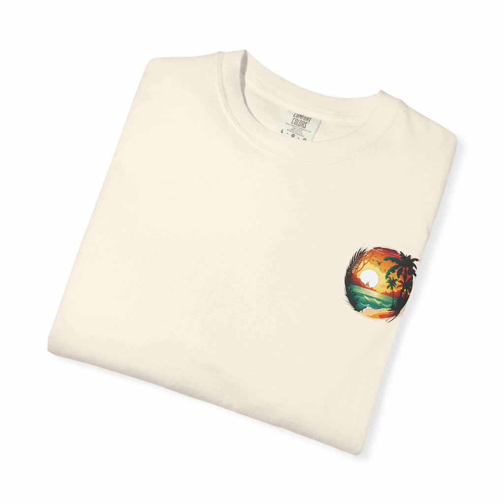 sunset vibes t-shirt summer outfit
