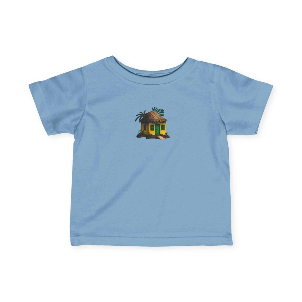 infant jersey tee tropical baby outfit