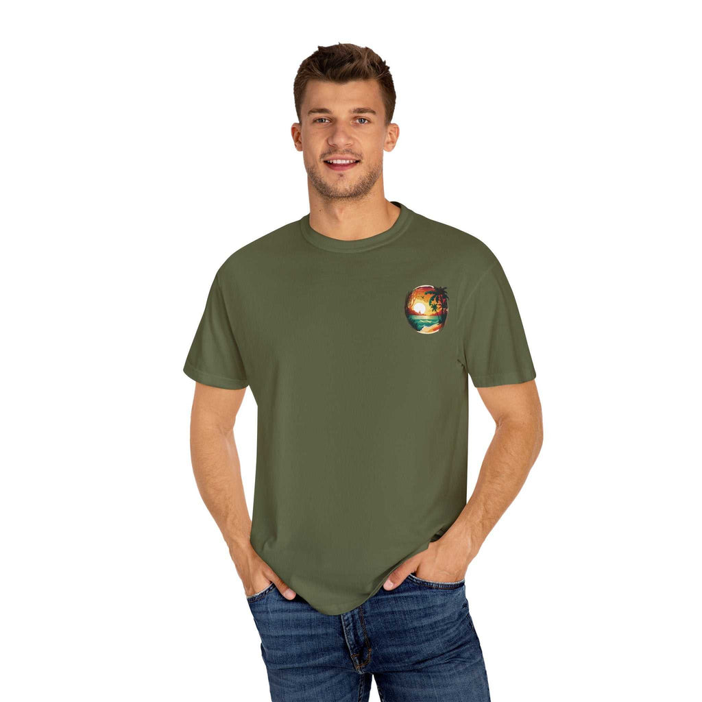 sunset vibes t-shirt summer outfit