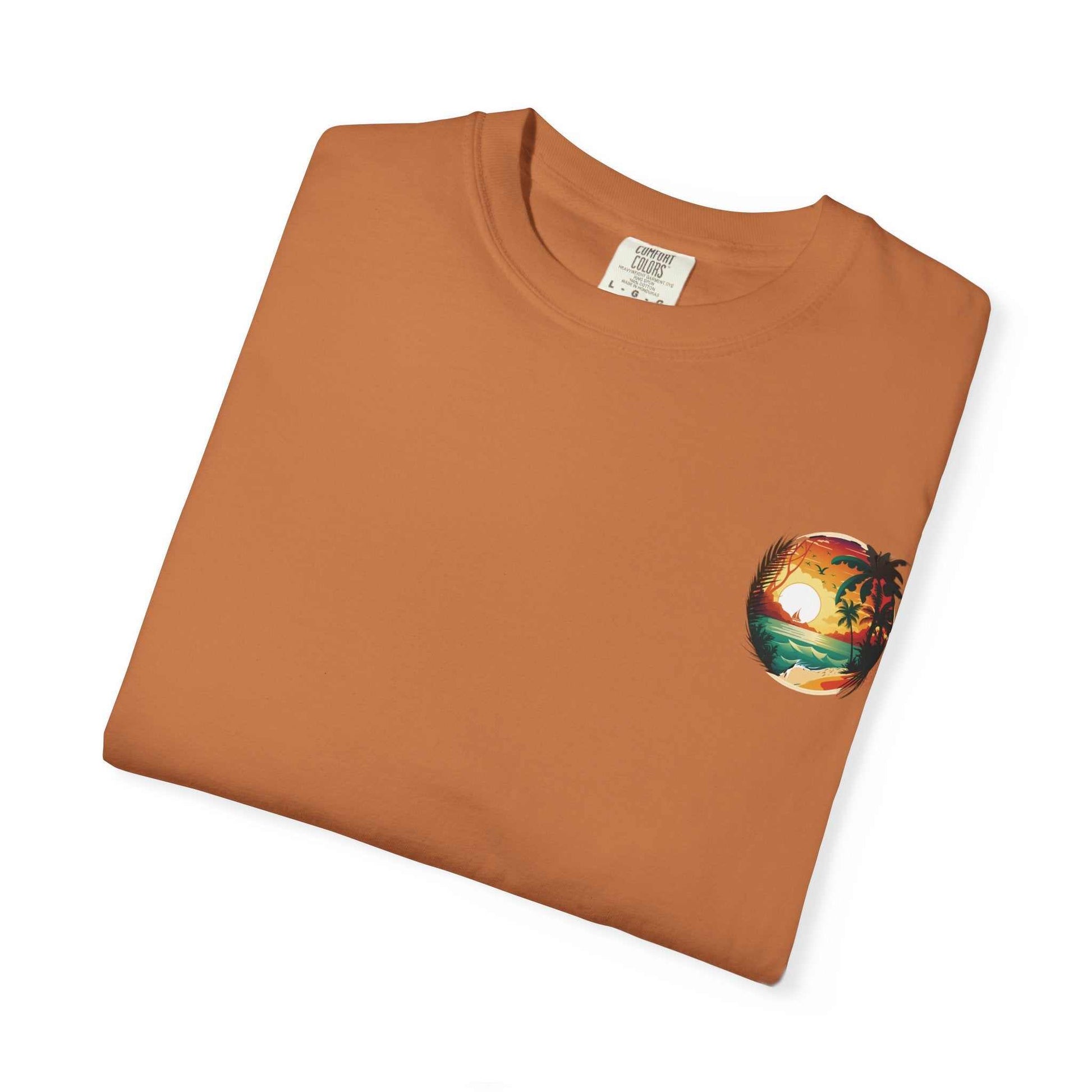 sunset vibes t-shirt summer outfit