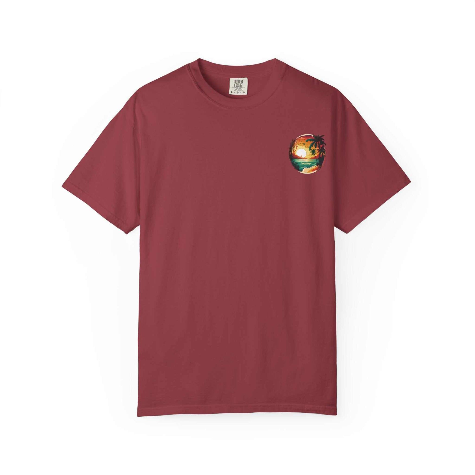 sunset vibes t-shirt summer outfit