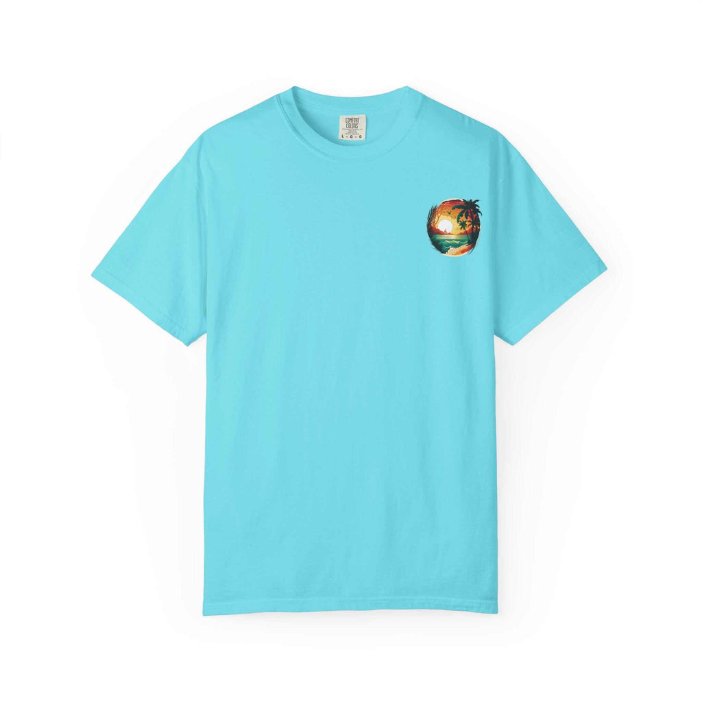sunset vibes t-shirt summer outfit