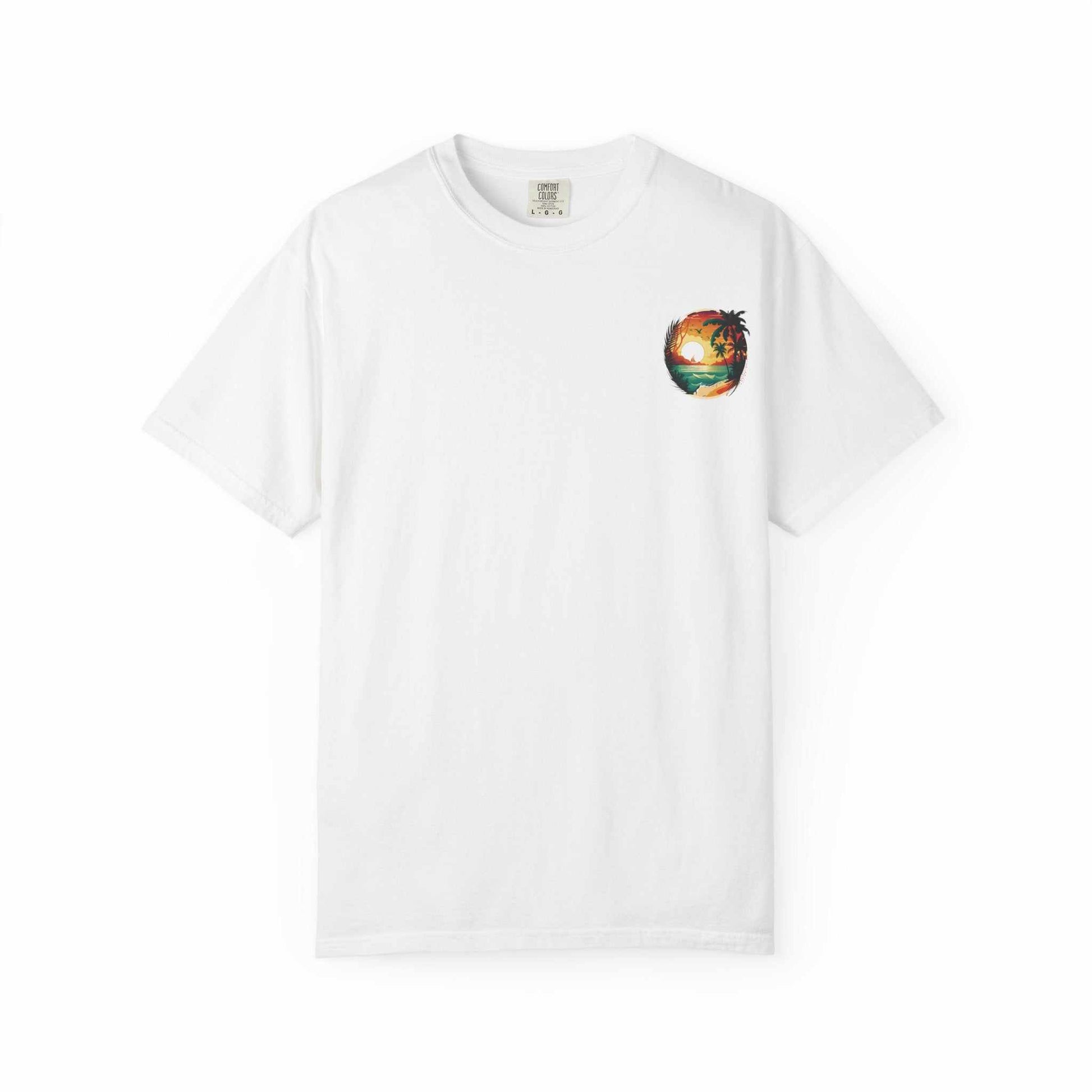 sunset vibes t-shirt summer outfit