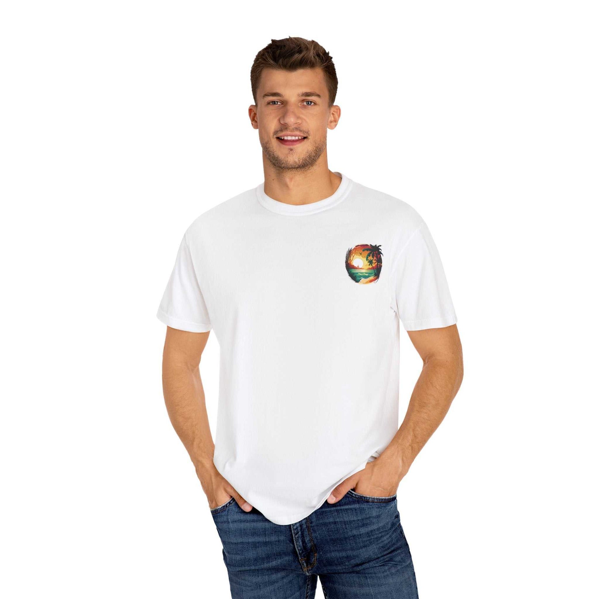sunset vibes t-shirt summer outfit