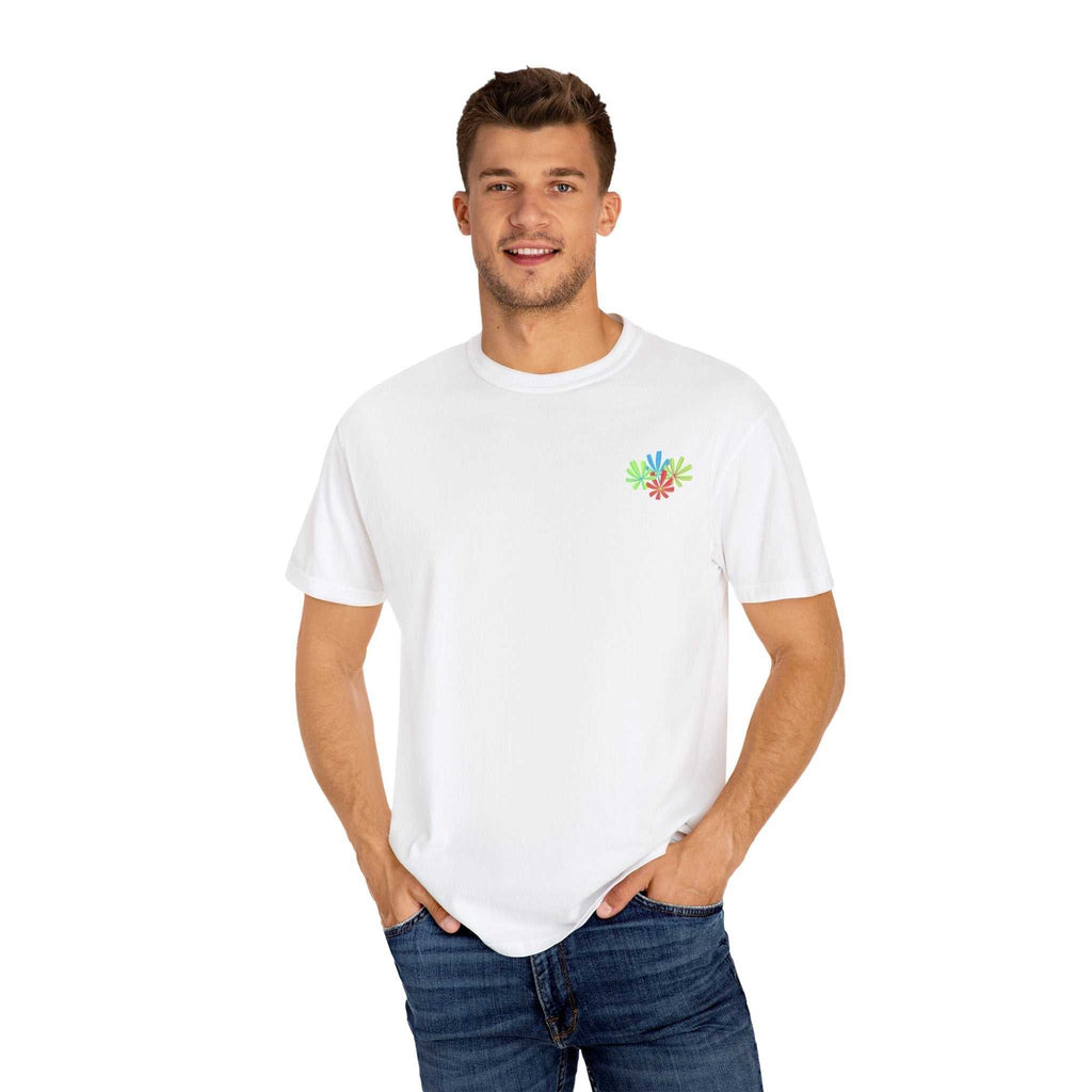 Island Tropical T-shirt for beach vacations and summer parties, unisex design, available in sizes S to 4XL.